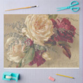 クリスマスビクトリアンバラ 薄葉紙 (クラフト)