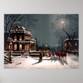 クリスマスビクトリアンパーティーポスター ポスター (正面)