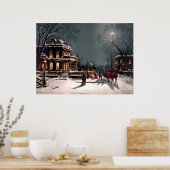 クリスマスビクトリアンパーティーポスター ポスター (キッチン)