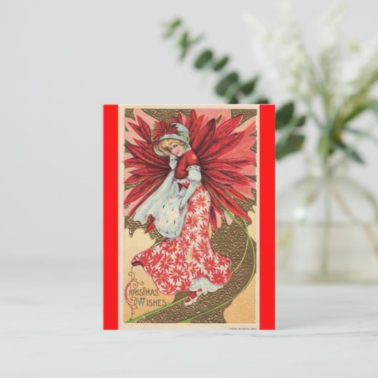 クリスマスビクトリアンフェアガール シーズンポストカード (スタンド正面)