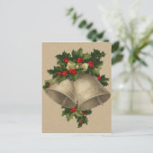 クリスマスビクトリアンベルのはがき シーズンポストカード (スタンド正面)