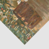 クリスマスビクトリアンボールで人形を飾る微笑み少女 薄葉紙 (詳細)