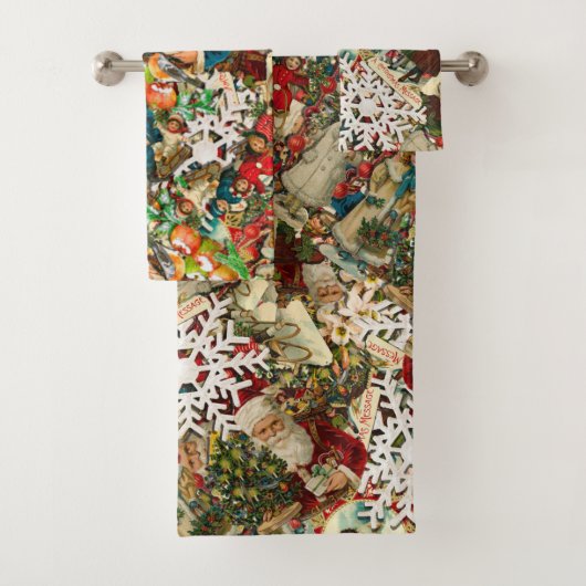 クリスマスビクトリアンメドレー バスタオルセット (インサイチュ)