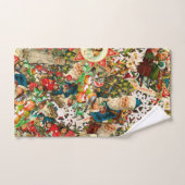 クリスマスビクトリアンメドレー バスタオルセット (ハンドタオル)