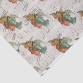 クリスマスビクトリアン天使スクラップ宗教ヴィンテージ 薄葉紙 (詳細)