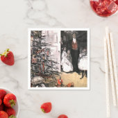 クリスマスビクトリアン朝 スタンダードカクテルナプキン (インサイチュ)