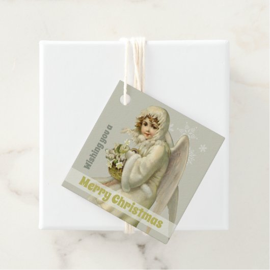 クリスマスビクトリアン甘冬エンジェルCC1189 フェイバータグ (インサイチュ)