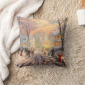 クリスマスビクトリアン。 クッション (ブランケット)