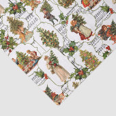 クリスマスビクトリアン・ツリー、ホリー&ミュージック 薄葉紙 (詳細)