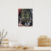 クリスマスビクトリアン ポスター (キッチン)