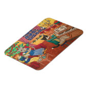 クリスマスビクトリアン マグネット (左側)