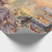 クリスマスビクトリアン。 ラッピングペーパー (角)