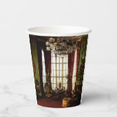 クリスマスビクトリアン-紙カップ 紙コップ (裏面)