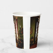 クリスマスビクトリアン-紙カップ 紙コップ (右)