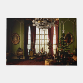 クリスマスビクトリアン- Door Mat ドアマット