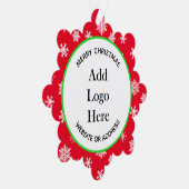 クリスマスビジネスのお客様への感謝の贈り物 オーナメントカード (右)