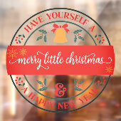 クリスマスビジネスをあなた自身で楽しんで ウィンドウサイン (シート2)