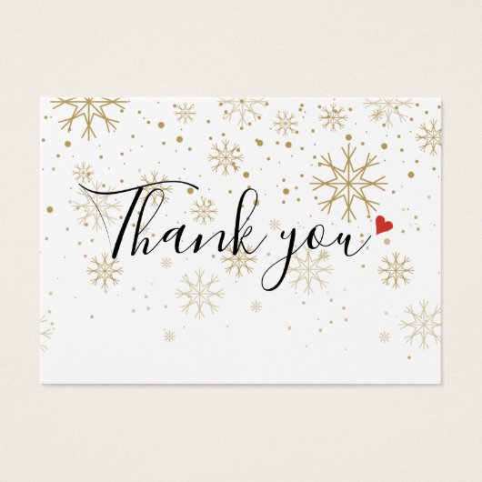 クリスマスビジネスギフト券ありがとう (正面)