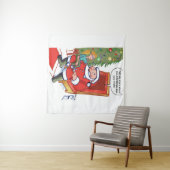 クリスマスビジネスパートナーのタペストリー タペストリー (インサイチュ(横))