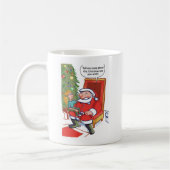 クリスマスビジネスパートナーの右腕マグカップ コーヒーマグカップ (左)