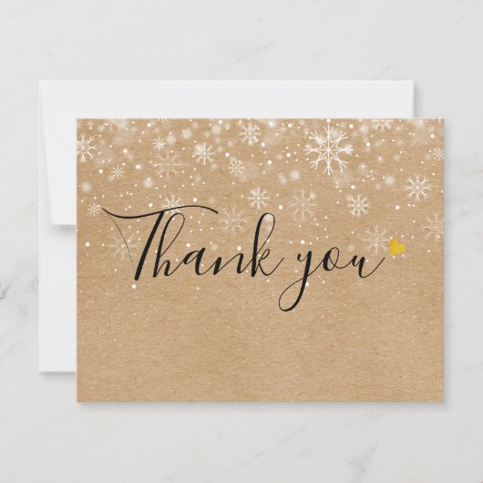 クリスマスビジネス向けギフト券 サンキューカード (正面)