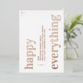 クリスマスビジネスHappy 企業の Everything 箔シーズンカード (立ち正面)