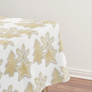 クリスマスビスケット砂タルト糖クッキークリスマス テーブルクロス