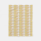 クリスマスビスコティイタリアンホリデーデザートペストリー フリースブランケット (正面)