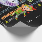 クリスマスビッグシスターラッピング紙イエスサンタ ラッピングペーパー (角)