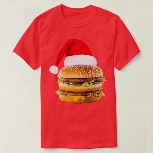 クリスマスビッグMac Tシャツ (デザイン正面)