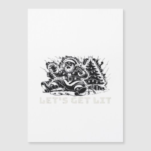 クリスマスビブおもしろいーに火を付けクラシックよう (正面)