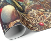 クリスマスビベスデザインスタイル2 ラッピングペーパー (ロールコーナー)