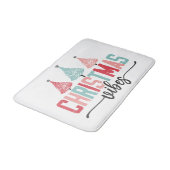 クリスマスビベス – フェスティバルツリーデザイン バスマット (アングル)