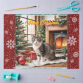 クリスマスビューティフルホリデーオールドコレクション 薄葉紙 (クラフト)