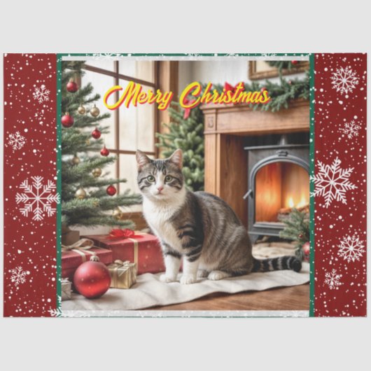 クリスマスビューティフルホリデーオールドコレクション 薄葉紙 (正面)