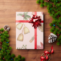 クリスマスビューティーサロン包装紙