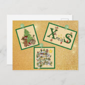 クリスマスビルト ポストカード (正面/裏面)