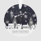 クリスマスビレッジオーナメント オーナメント (正面)