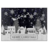 クリスマスビレッジカットボード カッティングボード (正面)