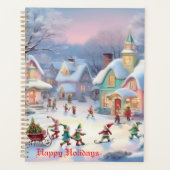 クリスマスビレッジカレンダー プランナー手帳 (正面)