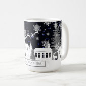 クリスマスビレッジコーヒーマグ コーヒーマグカップ (正面右)