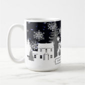クリスマスビレッジコーヒーマグ コーヒーマグカップ (左)