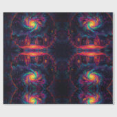 クリスマスビレッジシーンオールドワールドカントリー ラッピングペーパー (フラット)