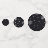 クリスマスビレッジテーブル紙吹雪 コンフェッティ (裏面)