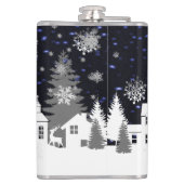 クリスマスビレッジフラスコ フラスク (裏面)