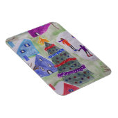 クリスマスビレッジフレキシブル マグネット (右側)