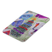 クリスマスビレッジフレキシブル マグネット (左側)