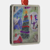 クリスマスビレッジプレミアクリスマスオーナメント メタルオーナメント (右)