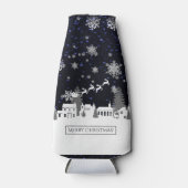 クリスマスビレッジボトルクール ボトルクーラー (正面)