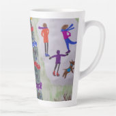 クリスマスビレッジラテマグ カフェラテマグ (右)